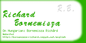 richard bornemisza business card